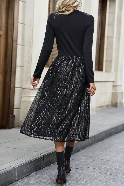 Haljina KARMELOTA, Boja: crna, IVET.HR - MODERNA ODJEĆA