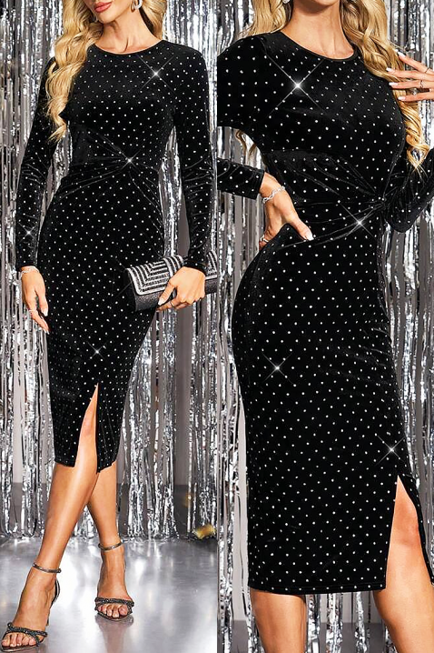 Haljina MENSIARA, Boja: crna, IVET.HR - MODERNA ODJEĆA