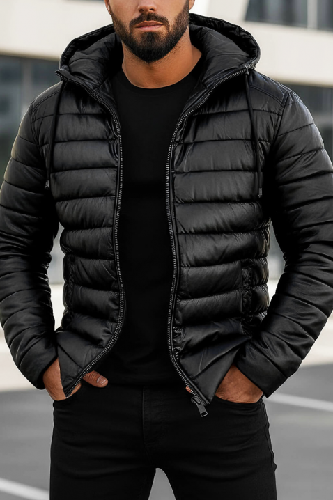 Muška jakna ROZEZ, Boja: crna, IVET.HR - MODERNA ODJEĆA