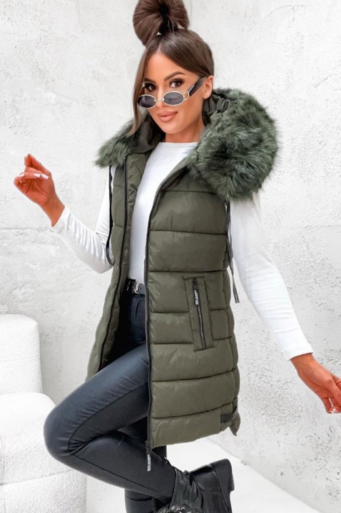 Prsluk EVRINDA, Boja: zelena, IVET.HR - MODERNA ODJEĆA