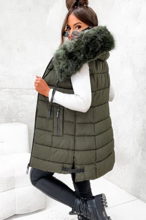 Prsluk EVRINDA, Boja: zelena, IVET.HR - MODERNA ODJEĆA