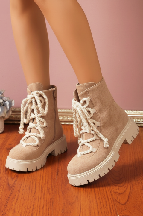 Ženske čizme PENPIZA, Boja: bež, IVET.HR - MODERNA ODJEĆA