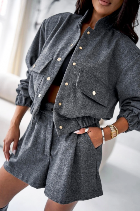 Komplet SREVOLZA, Boja: siva, IVET.HR - MODERNA ODJEĆA