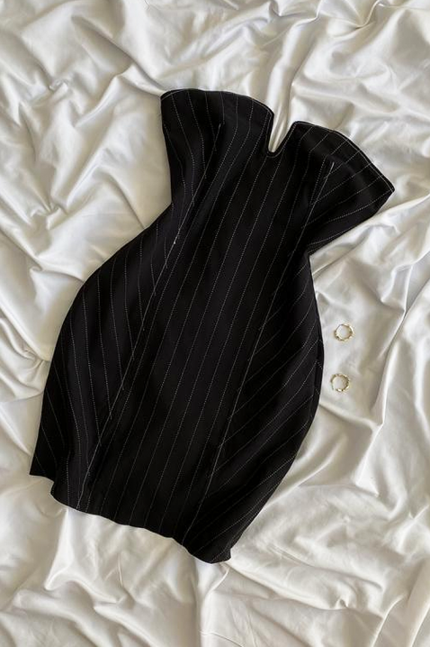 Haljina DARVELA, Boja: crna, IVET.HR - MODERNA ODJEĆA