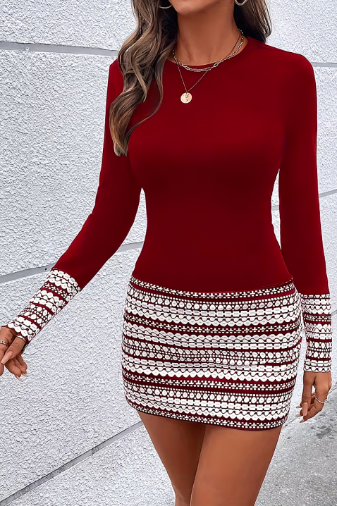 Haljina BLORELGA RED, Boja: crvena, IVET.HR - MODERNA ODJEĆA