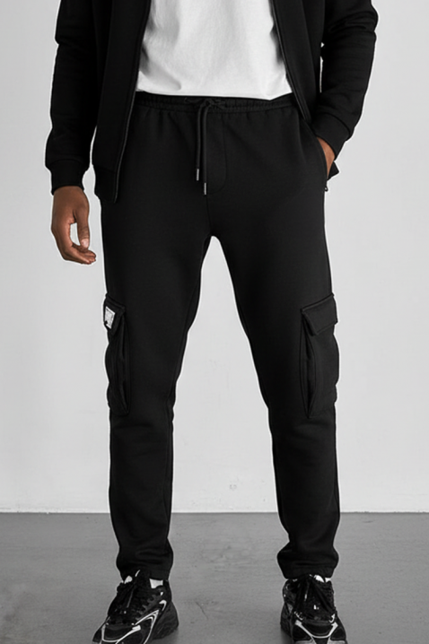 Muške hlače VOXOR BLACK, Boja: crna, IVET.HR - MODERNA ODJEĆA