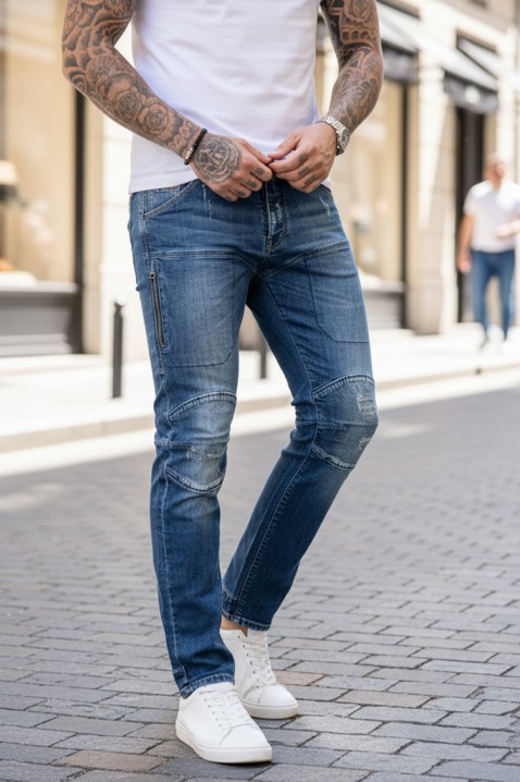 Muške traperice SIRMEN, Boja: plava, IVET.HR - MODERNA ODJEĆA