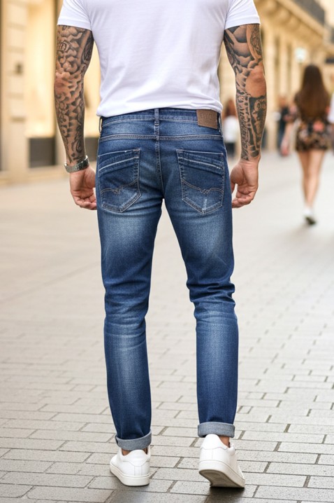 Muške traperice KONSOR, Boja: tamnoplava, IVET.HR - MODERNA ODJEĆA