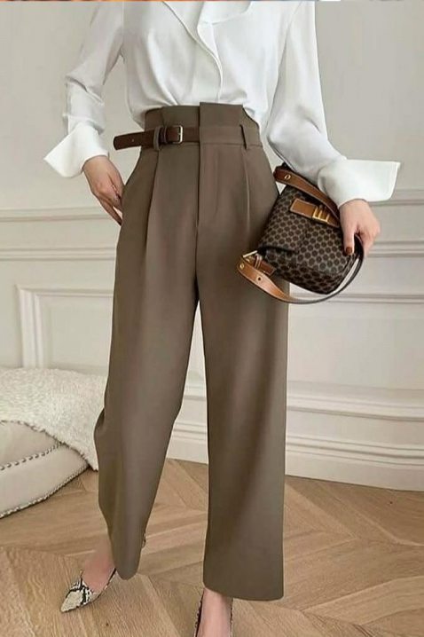 Hlače BLODERZA, Boja: bež, IVET.HR - MODERNA ODJEĆA