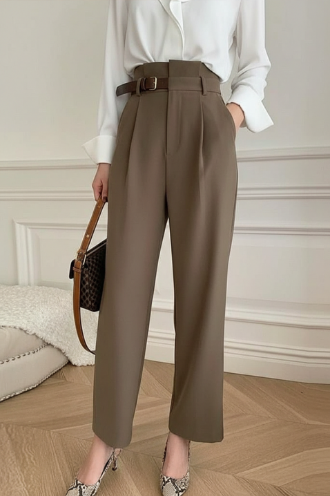 Hlače BLODERZA, Boja: bež, IVET.HR - MODERNA ODJEĆA