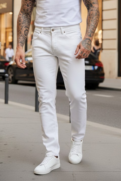 Muške traperice TOMSON, Boja: bijela, IVET.HR - MODERNA ODJEĆA