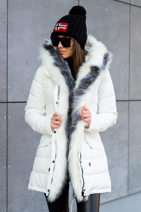 Jakna DJEZINDRA WHITE, Boja: bijela, IVET.HR - MODERNA ODJEĆA