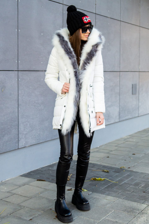 Jakna DJEZINDRA WHITE, Boja: bijela, IVET.HR - MODERNA ODJEĆA