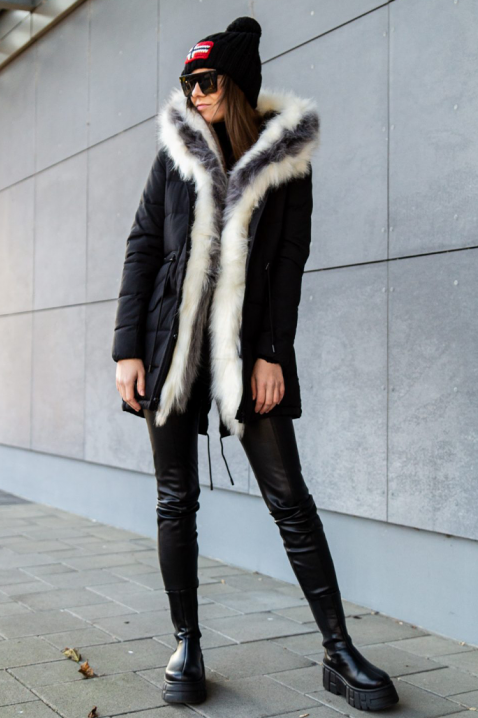 Jakna DJEZINDRA BLACK, Boja: crna, IVET.HR - MODERNA ODJEĆA