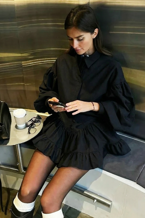 Komplet DEBORINA, Boja: crna, IVET.HR - MODERNA ODJEĆA