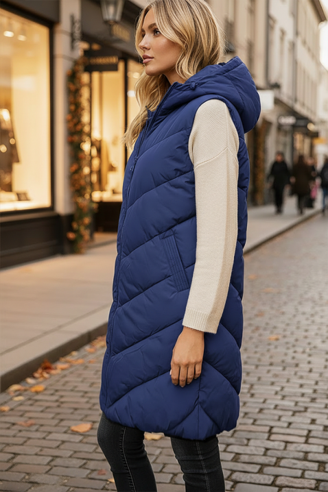 Prsluk CONDINA BLUE, Boja: plava, IVET.HR - MODERNA ODJEĆA