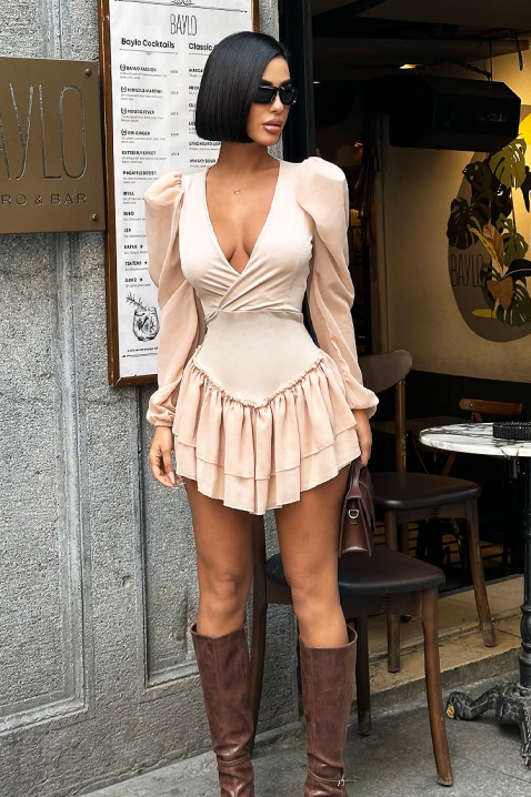 Haljina ARABIONA BEIGE, Boja: bež, IVET.HR - MODERNA ODJEĆA