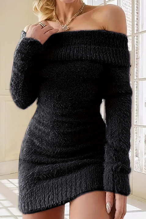 Haljina LEMIRANA BLACK, Boja: crna, IVET.HR - MODERNA ODJEĆA