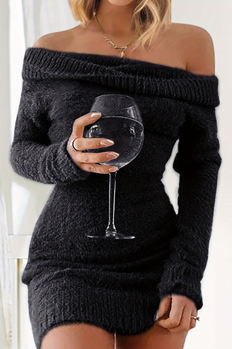 Haljina LEMIRANA BLACK, Boja: crna, IVET.HR - MODERNA ODJEĆA