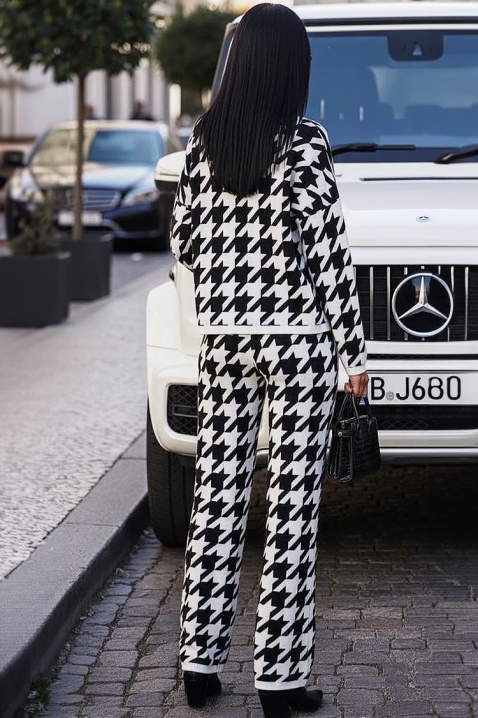 Komplet SAFORLA, Boja: crna i bijela, IVET.HR - MODERNA ODJEĆA