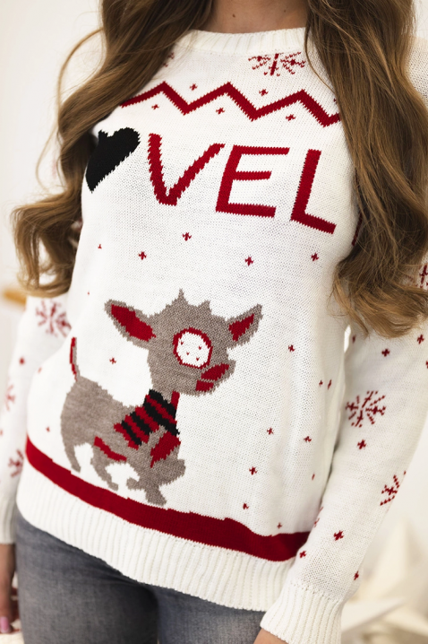 Džemper ROLZONA WHITE, Boja: bijela, IVET.HR - MODERNA ODJEĆA