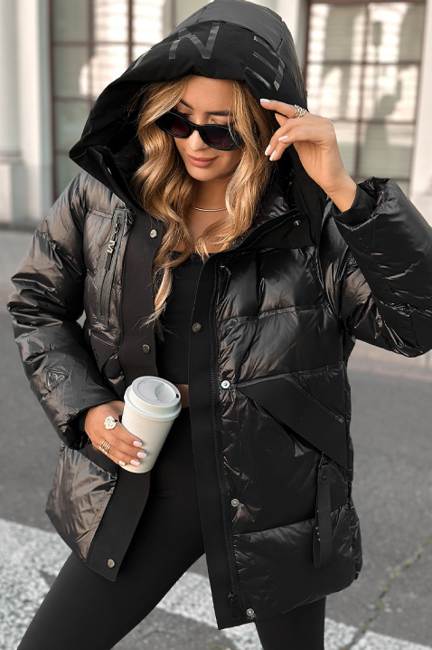 Jakna TELIESA, Boja: crna, IVET.HR - MODERNA ODJEĆA