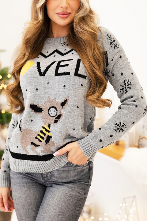 Džemper ROLZONA GREY, Boja: siva, IVET.HR - MODERNA ODJEĆA