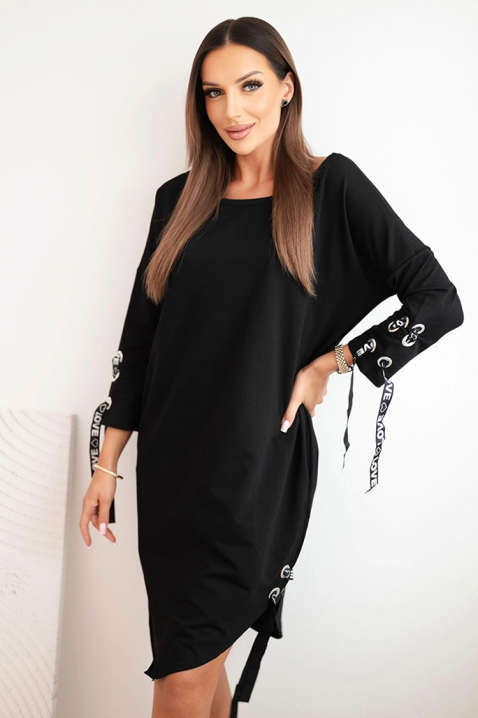 Haljina GAVERONA, Boja: crna, IVET.HR - MODERNA ODJEĆA