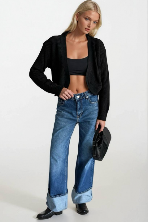 Kardigan KAMELOTA BLACK, Boja: crna, IVET.HR - MODERNA ODJEĆA