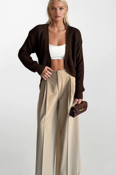 Kardigan KAMELOTA BROWN, Boja: smeđa, IVET.HR - MODERNA ODJEĆA