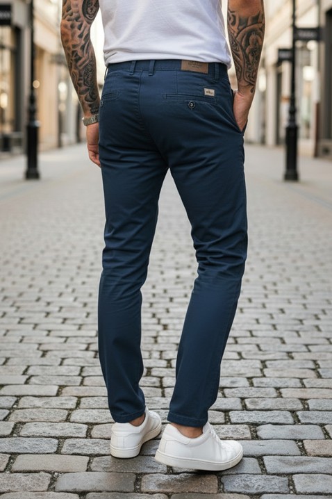 Muške hlače TELRET NAVY, Boja: tamnoplava, IVET.HR - MODERNA ODJEĆA