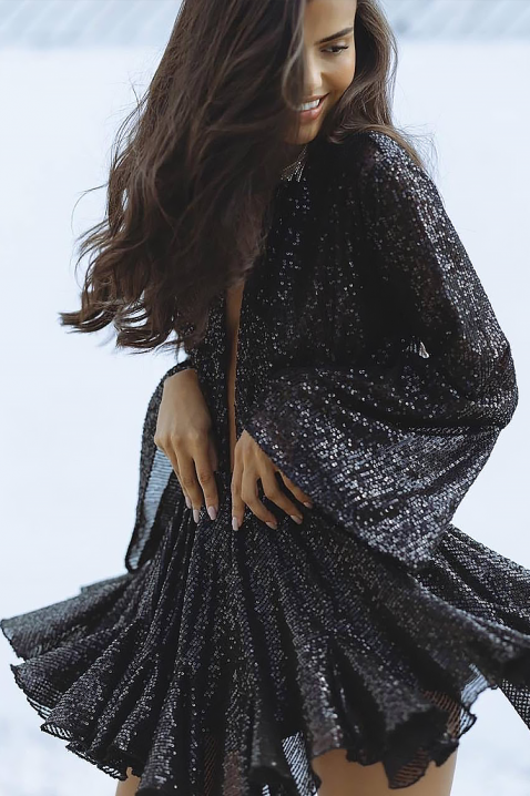 Haljina EROTOLDA BLACK, Boja: crna, IVET.HR - MODERNA ODJEĆA