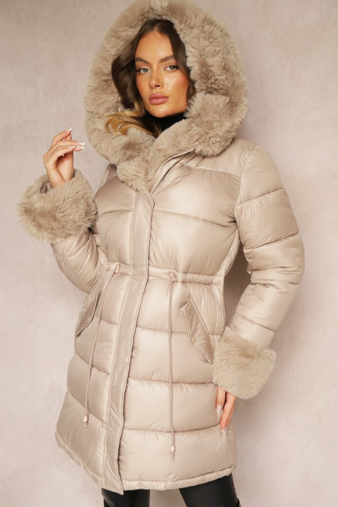 Jakna ABAMBINA BEIGE, Boja: bež, IVET.HR - MODERNA ODJEĆA