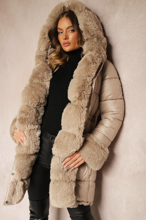 Jakna ABAMBINA BEIGE, Boja: bež, IVET.HR - MODERNA ODJEĆA