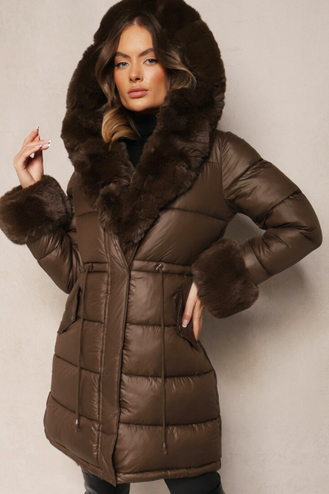 Jakna ABAMBINA BROWN, Boja: smeđa, IVET.HR - MODERNA ODJEĆA