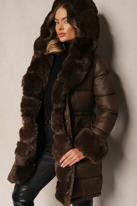 Jakna ABAMBINA BROWN, Boja: smeđa, IVET.HR - MODERNA ODJEĆA