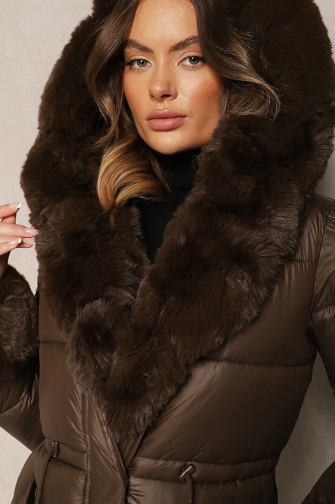 Jakna ABAMBINA BROWN, Boja: smeđa, IVET.HR - MODERNA ODJEĆA