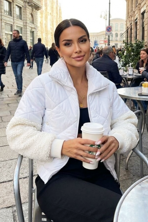 Jakna OHLANDA WHITE, Boja: bijela, IVET.HR - MODERNA ODJEĆA