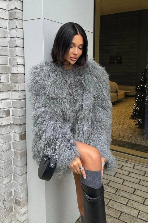 Kaput AMOGLINA, Boja: siva, IVET.HR - MODERNA ODJEĆA