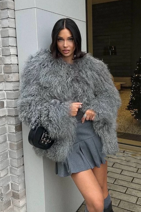 Kaput AMOGLINA, Boja: siva, IVET.HR - MODERNA ODJEĆA