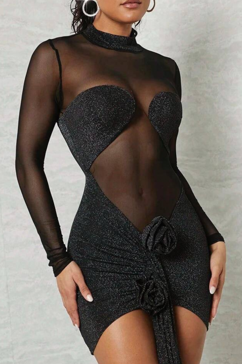 Haljina NAKETINA, Boja: crna, IVET.HR - MODERNA ODJEĆA