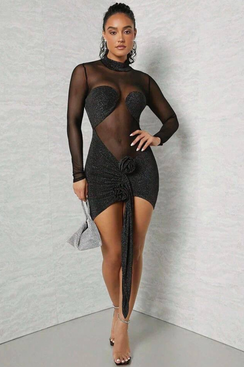 Haljina NAKETINA, Boja: crna, IVET.HR - MODERNA ODJEĆA