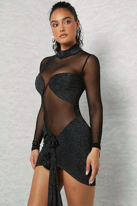 Haljina NAKETINA, Boja: crna, IVET.HR - MODERNA ODJEĆA