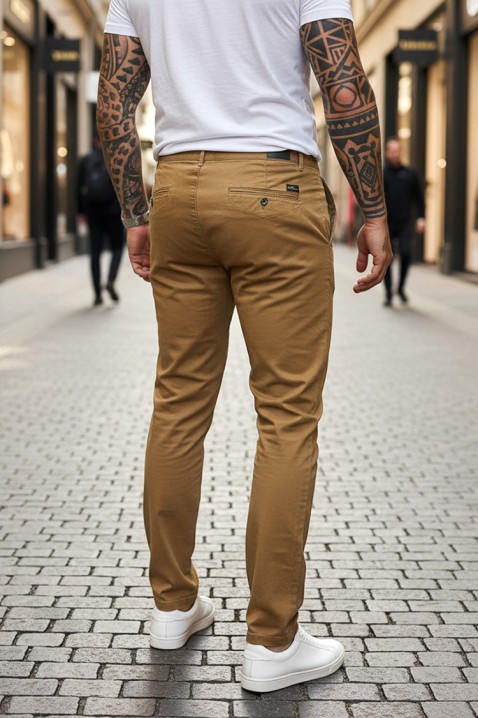 Muške hlače ROXTER CAMEL, Boja: svjetlosmeđa, IVET.HR - MODERNA ODJEĆA