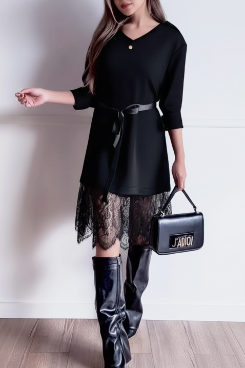 Haljina ANDELONA BLACK, Boja: crna, IVET.HR - MODERNA ODJEĆA