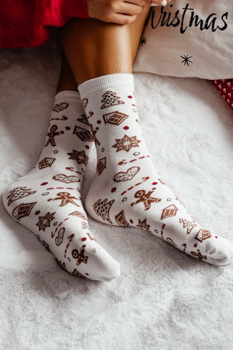 Čarape VLADERZA WHITE, Boja: bijela, IVET.HR - MODERNA ODJEĆA