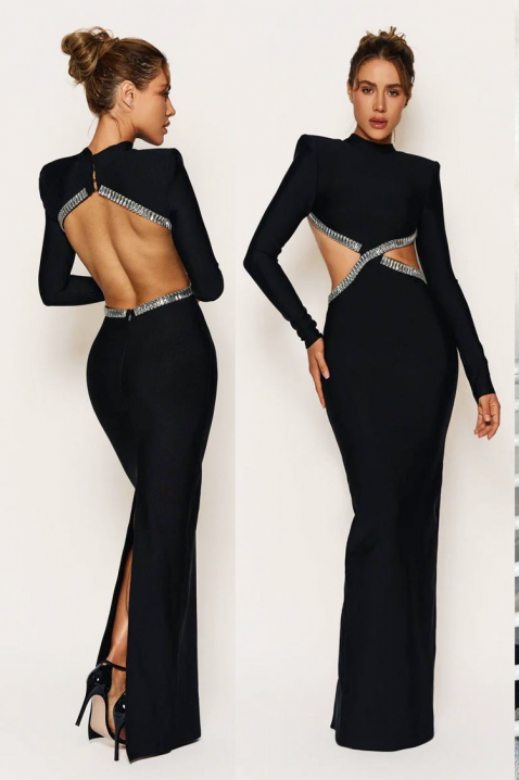 Haljina DRAGORZA, Boja: crna, IVET.HR - MODERNA ODJEĆA