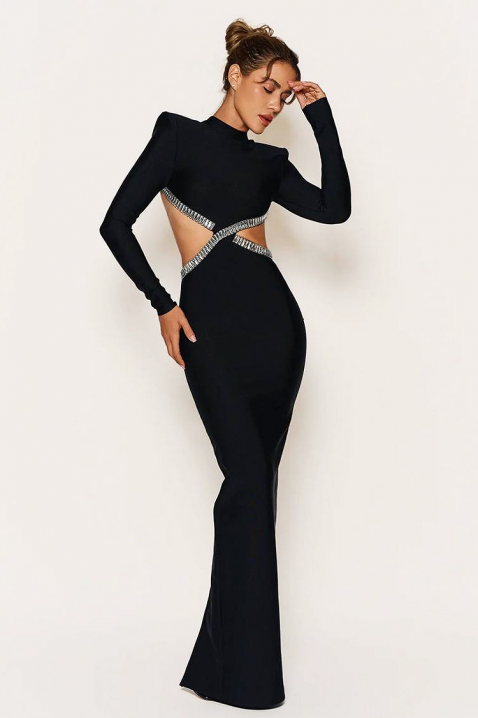 Haljina DRAGORZA, Boja: crna, IVET.HR - MODERNA ODJEĆA