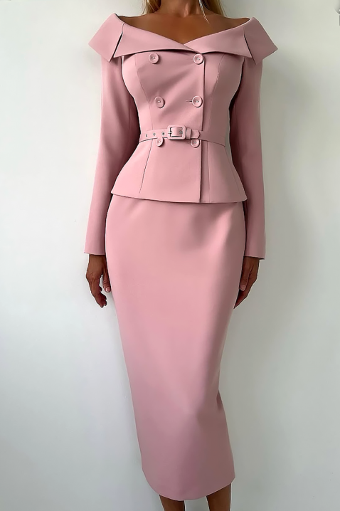 Komplet FLAMORZA, Boja: pudera, IVET.HR - MODERNA ODJEĆA