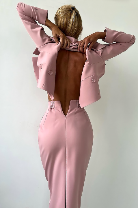 Komplet FLAMORZA, Boja: pudera, IVET.HR - MODERNA ODJEĆA